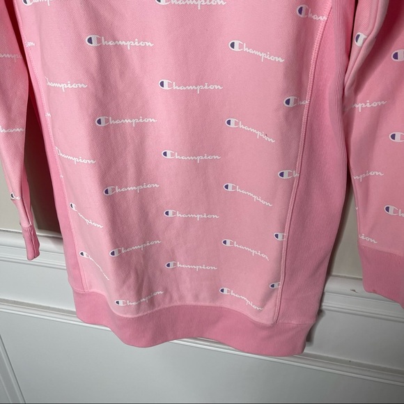 Champion Reverse Weave pink tunic sweatshirt dress size small‎ - Picture 4 of 6